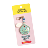 Sparkle Shell Bag Charm
