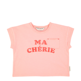 T'shirt - Light Pink W/ "Ma Chérie" Print