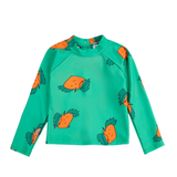 Tangerine All Over Swim T-shirt - Green