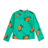 Tangerine All Over Swim T-shirt - Green