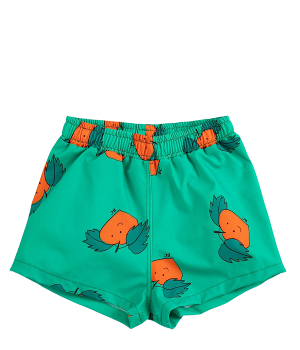 Tangerine All Over Swim Trunks - Green