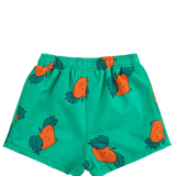 Tangerine All Over Swim Trunks - Green