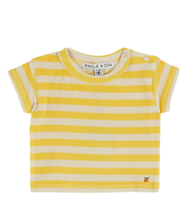 Tee Shirt Eponge - Rayure Mimosa
