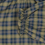 Terre Blouse Gots - Laurel Blue Check