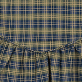 Terre Blouse Gots - Laurel Blue Check