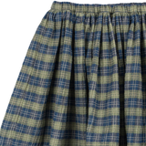 Terre Skirt Gots - Laurel Blue Check