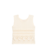 Top Maelyse Knitted Cotton - Cream