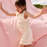 Top Maelyse Knitted Cotton - Cream
