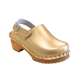 Olivia Clog - Gold