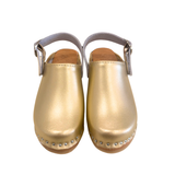 Olivia Clog - Gold