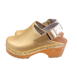 Olivia Clog - Gold