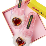 Red Heart Gem & Feather Play Shoes