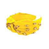 Teardrop Headband - Yellow