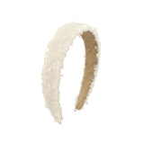 White Sequin Headband
