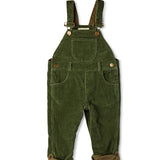 Khaki Chunky Cord Dungarees