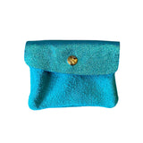 Mini Coin Wallet: Turquoise