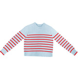 Light Blue Berry Stripe Sweater