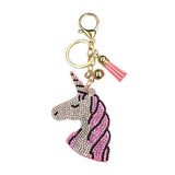 Unicorn Keychain - Pink