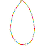 Rainbow Pearl Necklace