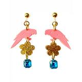 Birds Of A Feather Clip On Earrings