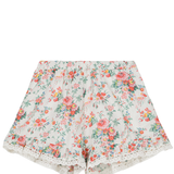 Vallaloid Shorts - Cream Rosa Festa