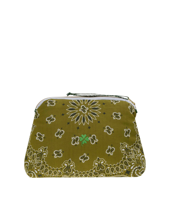 Vanity Large - TREFLE - Bronze/Vert Week-End