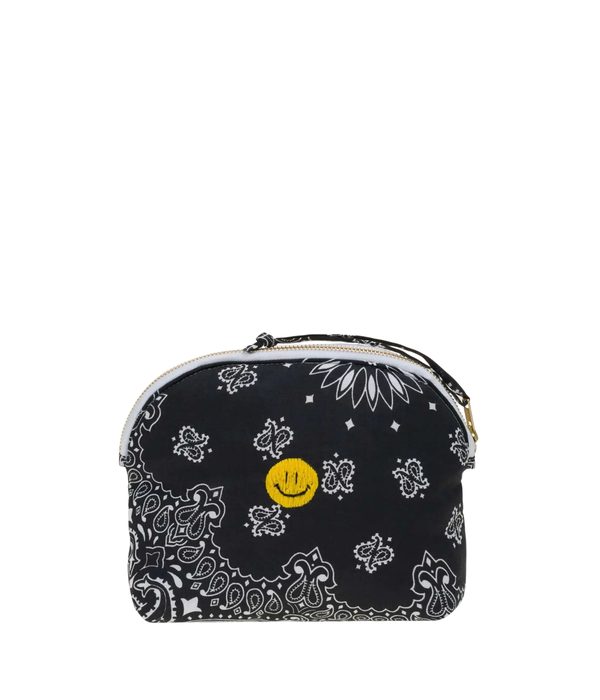 Vanity Small - HAPPY FACE - All Black