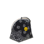 Vanity Small - HAPPY FACE - All Black