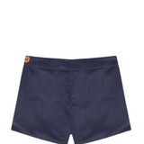 Velvet Shorts - Cobalt Blue