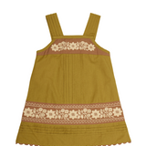 Vittoria Apron Shift - Dried Moss