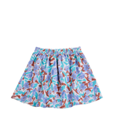 Watercolor All Over - Fleece Skirt