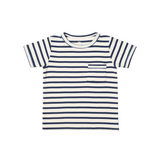 Willie T-Shirt - Navy Stripe