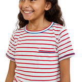 Willie T-Shirt - Paprika Stripe