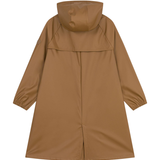 Women Hooded Rain Coat - Brown