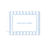 Scallop Baby Blue Card