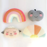 Rainbow Pillow Pink