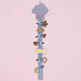 Wall-mounted hair clip holder - Multi cloud