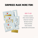 Scratch-Off Reward Coupons for Kids