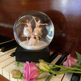 Three Dancers Snow Globe