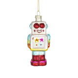 Mr Roboto, Vintage Toy Glass Christmas Tree Ornament Gift