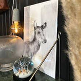 Deer in Woods Snow Globe