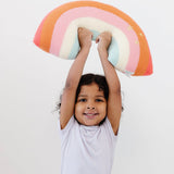 Rainbow Pillow Pink