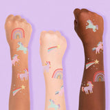 Kids Temporary Tattoo - Enchanting Unicorns