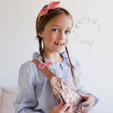 Pink Sequin Waist Bag