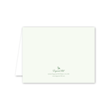 Cross Green Blessings Card