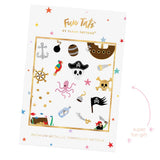 Pirate Temporary Tattoo