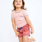 Organic Willie Tee - Red Stripe