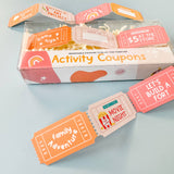 Activity Coupons for Kids