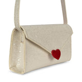 Love Letter Bag - Cream Glitter