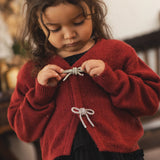Ruby Bow Cardigan